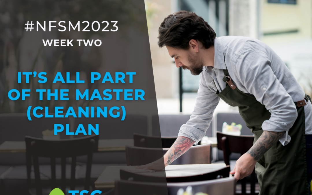 NFSM 2023 – It’s All Part of the Master (Cleaning) Plan