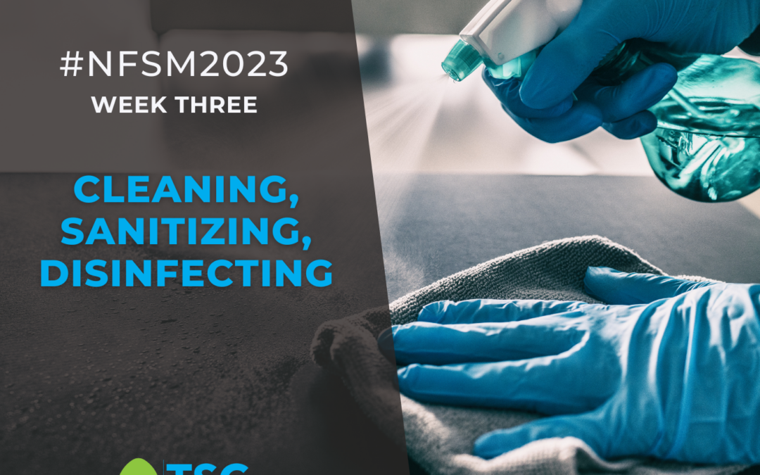 NFSM 2023 – Cleaning, Sanitizing, Disinfecting